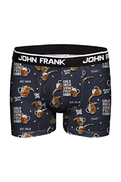 John Frank Icecold Erkek Lacivert Boxer Jfbd289-04