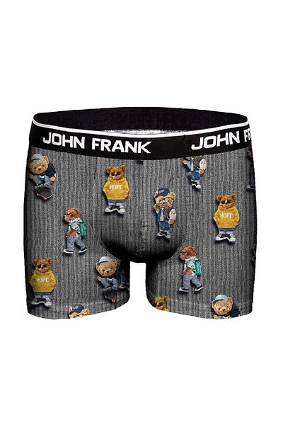 John Frank Cool Teddy Ανδρικό Γκρι Σλιπ Jfbd325-05