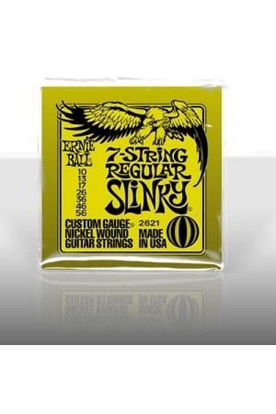 Ernie Ball P02621 Regular Slinky Nickel 10-56 (7 Strings) Electric Guitar String