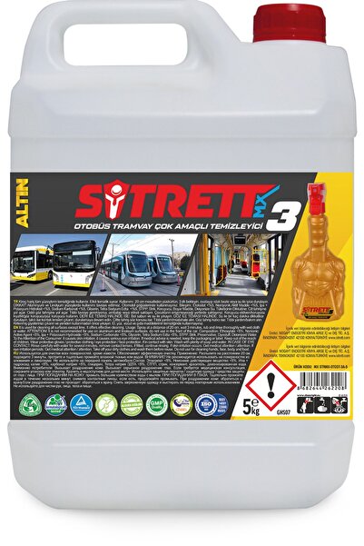 SİTRETT MX Strmx-otcot-3a-5 Otobüs Tramvay Çok Amaçlı Temizleyici