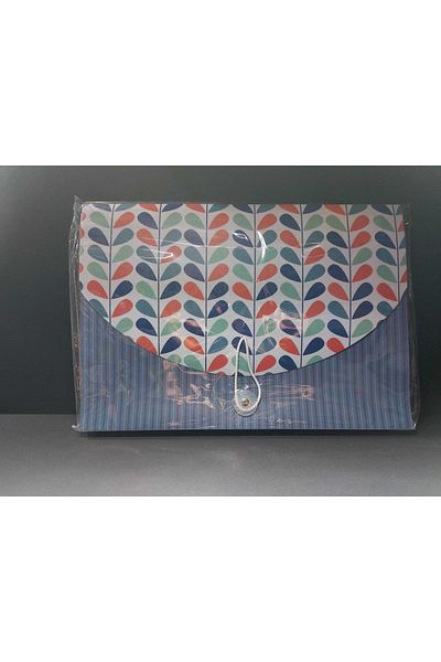 SEYFİKİRTASİYE 13 Compartments Patterned Plastic Gusseted File