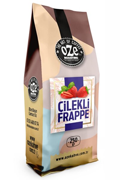 Oze Çilekli Frappe Tozu 250g