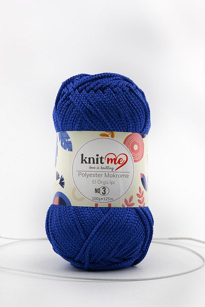 knitme Πολυεστέρας Μακραμέ 100 Gr Πλεκτό Χέρι Σπάτσο Taka Yarn (829)