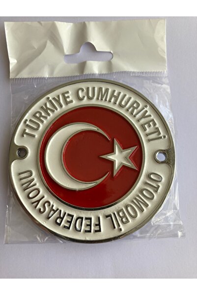 HIZTUNING Türkiye Otomobil Federasyonu Döküm Vidalı Panjur Arması