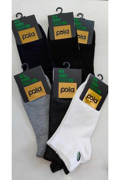 Pola Мъжки чифт от 6 чорапи до глезена