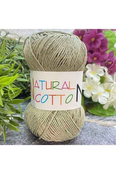 Diva İplik Diva Natural Cotton 268 Poison Green