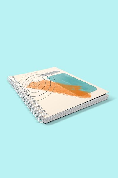 CoNotes A5 Spiraled Lined Notebook (15x21cm)