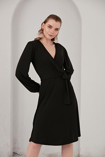 ALEXANDERGARDI Kruvaze Elbise (b22-403m)