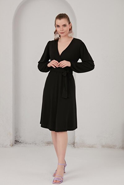 ALEXANDERGARDI Kruvaze Elbise (b22-403m)