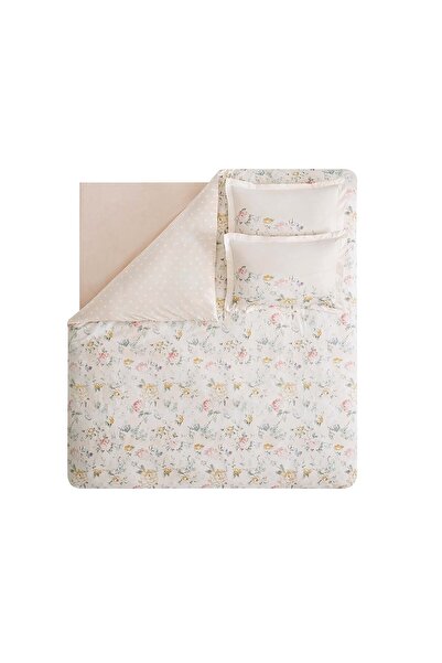 Yataş Farida Ranforce Çift Kişilik Nevresim Takımı - Somon