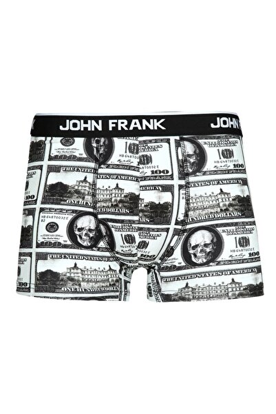 John Frank Erkek Dollar Desenli Boxer