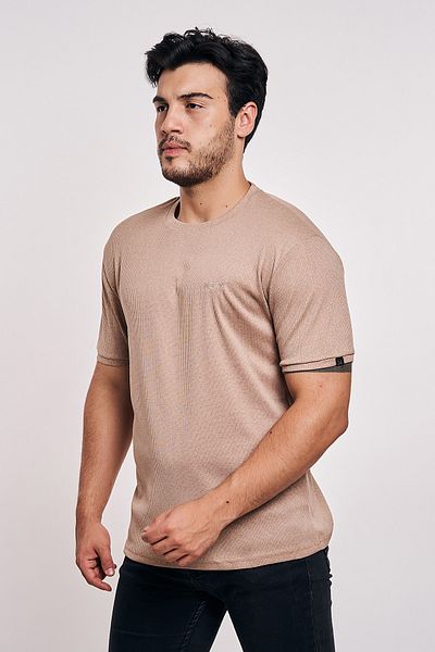 MBEY1989 Μπλουζάκι Mbey Twill Cream