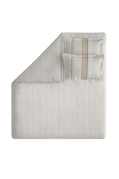 Yataş Pamena Ranforce Tek Kişilik Nevresim Seti - Gri