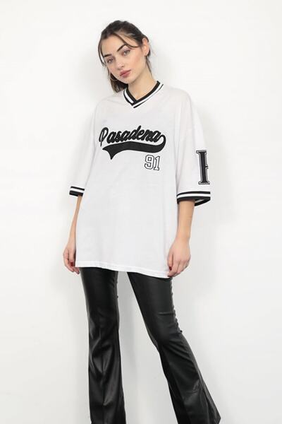 FUWEAR Tricou unisex din bumbac Pasadena 91 Design