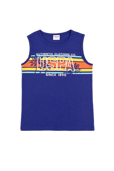 U.S. Polo Assn. Blue Boy's Undershirt