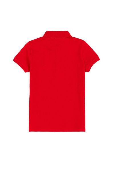 U.S. Polo Assn. Tricou roșu pentru fetiță