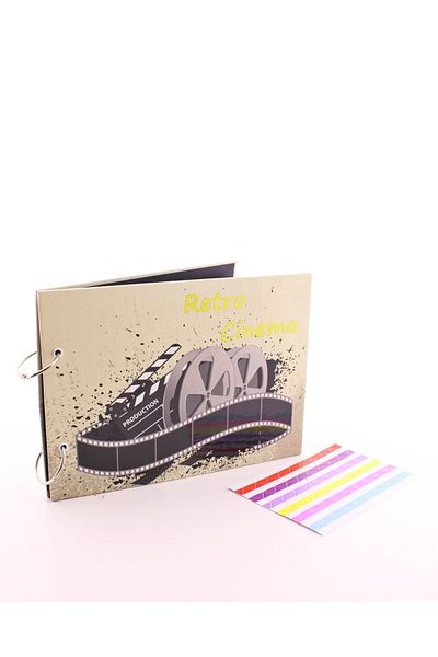 Deco Elit DIY άλμπουμ φωτογραφιών με σχέδιο ρετρό κινηματογράφου