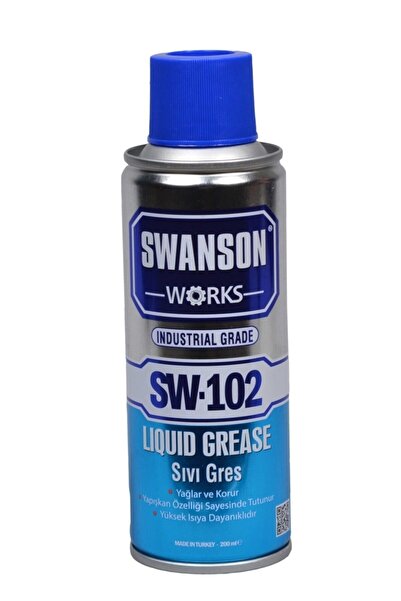 SWANSON WORKS Sıvı Gres Spreyi 200 Ml Sw-102