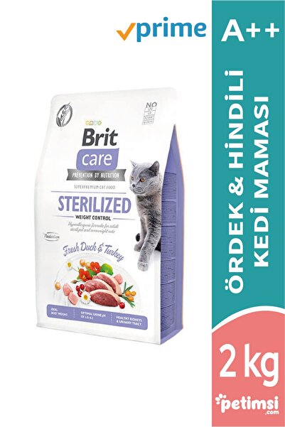 Brit Care Brit Care Hipoalerjenik Sterilized Ördek Ve Hindili Tahılsız Kısırl...