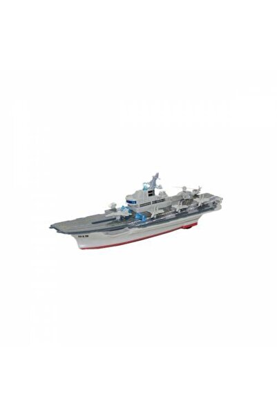 Erzi Sesli Işıklı Metal Çek Bırak Model Uçak Gemisi 21 Cm