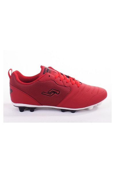 Jump 27605 Pantofi de fotbal pentru bărbați cu crampă roșie neagră