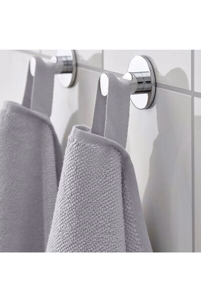 IKEA Рушник для рук Vinarn, світло-сірий 30x30 см