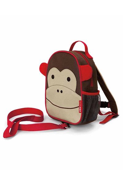 Skip Hop Maimuță rucsac cu centură de siguranță pentru copii