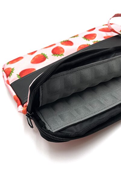 Differ Studio 13-14 بوصة نمط الفراولة كمبيوتر محمول/ماك بوك/دفتر/حقيبة/حقيبة