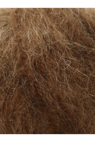 Gazzal Super Kid Mohair 25 gr 78% Wool-22% Pa Blended Natural Hand Knitting Yarn Taka Yarn 64403