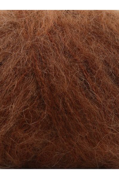 Gazzal Super Kid Mohair 25 Gr 78% Wool-22% Pa Blended Natural Hand Knitting Yarn Taka Yarn (64401)