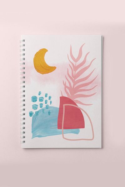 CoNotes 3-Piece Spiral Unlined Notebook Set - Pastel Series A5 (15X21CM)