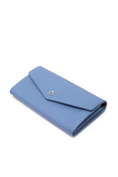 Eminsa Blue Leather Women's Wallet