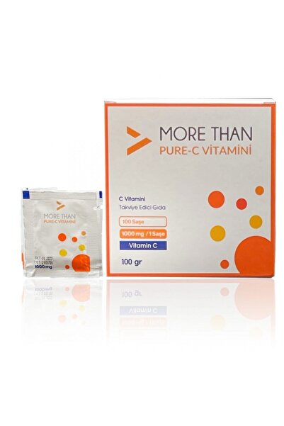 MORE THAN Pure C 1000mg/saşe C Vitamini (ascorbic Acid)