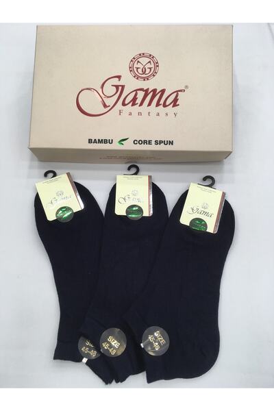 Gama Çorap 3 части бамбук 45-48 размер 100% естествен найлон без къс маншет тънки летни мъжки ботуши