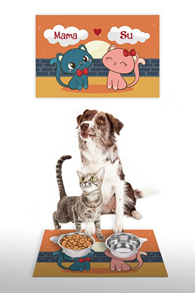 Vagonik سجادة طعام مزخرفة مطبوعة رقمية متعددة الأغراض