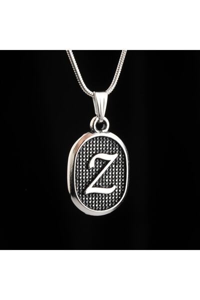 idolavm Kişiye Özel Harfli Erkek Kadın Kolye Çelik Takı Aksesuar K24 T5