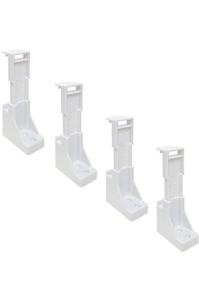 Genel Markalar Plastik Perde Rayı Korniş L Ayak Korniş Duvara Montaj Askı Apa...