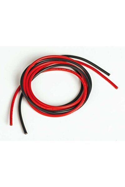 China Robotistan 14 Awg 1 Metre Siyah Ve Kırmızı Silikon Kablo