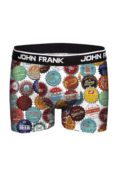 John Frank Digital Printing Erkek Boxer