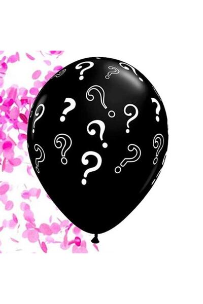 BEST PARTİ DOĞUM GÜNÜ PARTİ SÜSLERİ Baby Girl Gender Reveal Balloon with Conf...