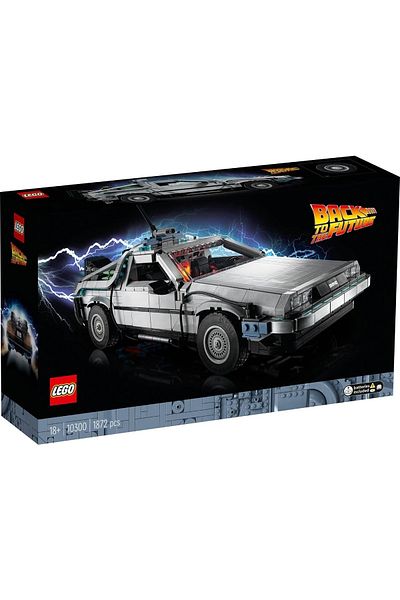 LEGO آلة الزمن Creator Expert 10300 العودة إلى المستقبل
