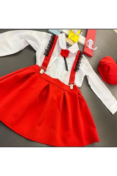 Renklidükkan Slopet Dress with Hat