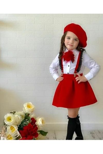 Renklidükkan Slopet Dress with Hat