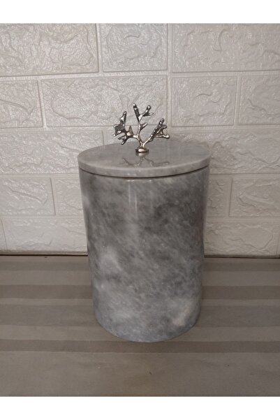 ASKAYA MERMER Doğal Mermer Çöp Kovası