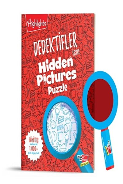 dikkat atölyesi Dedektifler Için Hidden Pictures Puzzle