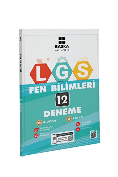 Başka Yayıncılık 2022 Lgs Fen Bilimleri 12 Deneme