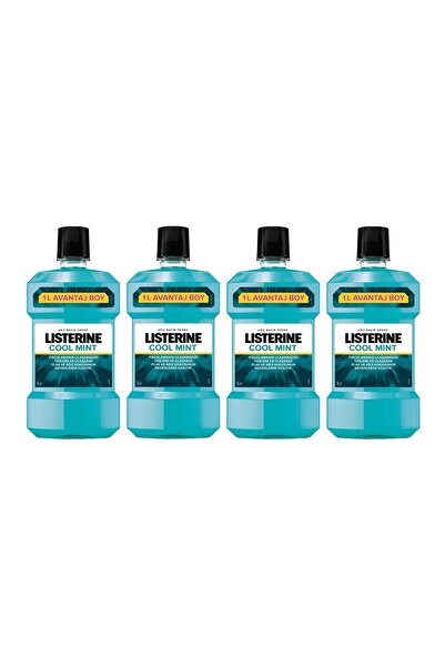 Listerine Cool Mint 1000 Ml X 4