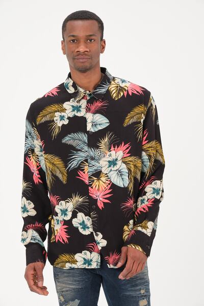 Ex-pent Erkek Desenli Gömlek