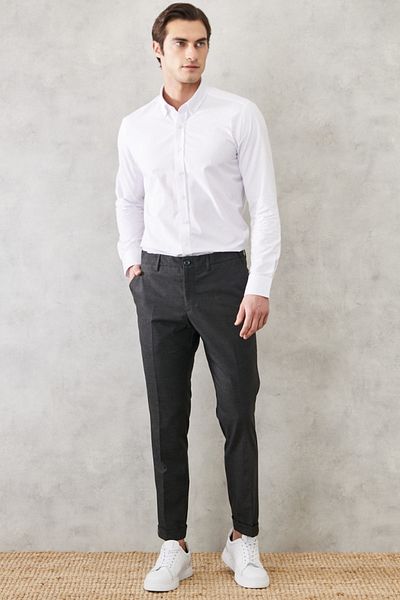 ALTINYILDIZ CLASSICS Hose - Grau - Slim