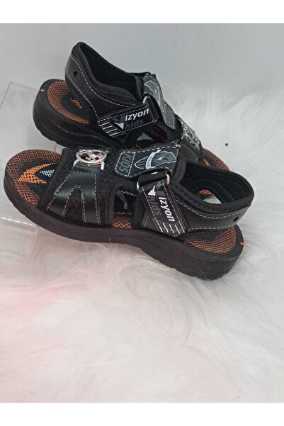Esem Vizyn Early Children's Black Sandals